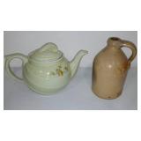 Antique Salt Glaze Jug and Hall Drip-O-Later Circa 30s.