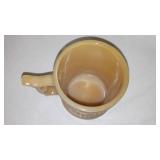 Vintage Pyrex Cicus Cup and 1980s What a Burger Mug.