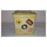 Vintage Stoneware Cookie Jar, Japan.