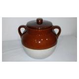 Vintage Glazed Stoneware Ransbottom Robinson Crock