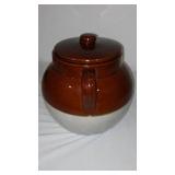 Vintage Glazed Stoneware Ransbottom Robinson Crock