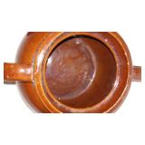 Vintage Glazed Stoneware Ransbottom Robinson Crock