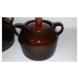 Glazed Bean Pots (2)