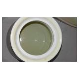 Vintage Hall Ball Pitcher, Server and Boat Vase.