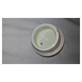 Vintage Hall Ball Pitcher, Server and Boat Vase.