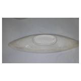 Vintage Hall Ball Pitcher, Server and Boat Vase.