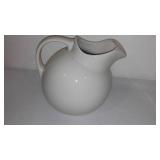 Vintage Hall Ball Pitcher, Server and Boat Vase.