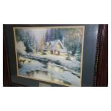 Thomas Kinkade Deer Creek Cottage