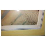 Young Girls at the Piano, Renoir Reproduction Framed in Glass, Mirror