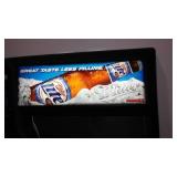 Miller Lite Write On Lighted Blackboard.