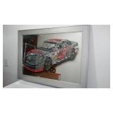 Coors Lite Racing Reflective Picture.