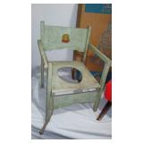 Vintage Baby Walker (In Box), Rocking Teddy Chair And Trainer Chair