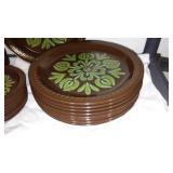 Crown Royal Stone Ware, Kashmir Rare Flower Pattern ( Setting For 8).