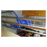 Obrien Wet Suit (XL), Wood Shaft Golf Clubs, Hydrofoil Replacement Seat and More.