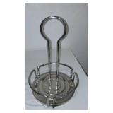 Condiment Caddys (11) Chrome Metal.