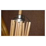 Coors, Michelob, Bud and More Outdoor Umbrella Poles and Covers (8+), Base (1).