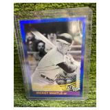 2018 Donruss Mickey Mantle Blue Foil