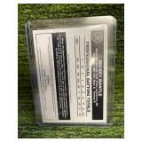 2018 Donruss Mickey Mantle Blue Foil