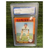 1975 Topps Robin Yount Rookie Graded 5 EX