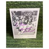 Randall McDaniel Signed Photo Card