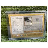 2001 Upper Deck SP Steve Sax Legendary Debut Bat Relic