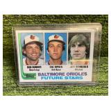 1982 Topps Cal Ripken Jr Rookie