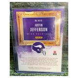 2020 Panini Chronicles Justin Jefferson Gridiron Kings Rookie