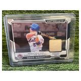 2008 Topps David Wright Game Used Bat Relic