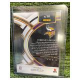 2023 Select Premier Level Black & Red Die-Cut RC Jordan Addison