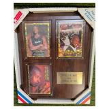 1993 Shaq The Man Plaque w/ Cards