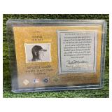 2001 Upper Deck SP Tommy Holmes Legendary Game Jersey Relic