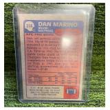 1985 Topps Football Dan Marino Card