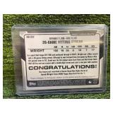 2008 Topps David Wright Game Used Bat Relic