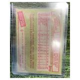 1985 Topps Roger Clemens Rookie Card