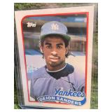 1989 Topps Traded Deion Sanders Rookie