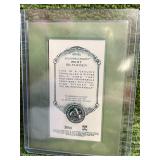 2023 Allen & Ginter Bert Blyleven Mini-Framed Jersey Relic Card