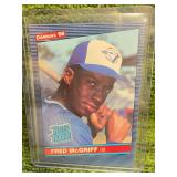 1986 Donruss Fred McGriff Rated Rookie