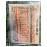 1983 Topps Wade Boggs Rookie