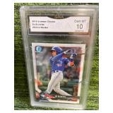 2018 Bowman Chrome Bo Bichette GMA 10