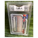 2018 Bowman Chrome Bo Bichette GMA 10