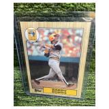 1987 Topps Barry Bonds Card