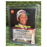1996 Stadium Club Rookie Allen Iverson Card
