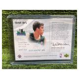 2004 Upper Deck SPX Winning Materials Dual Jersey Relic Wally Szczerbiak