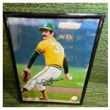 Rollie Fingers Autographed Picture in frame