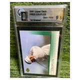 2001 Upper Deck Fred Couples Graded 9.5