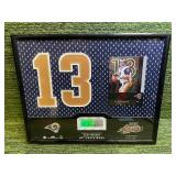 2002 Absolute Memorabilia Kurt Warner Autograph /250