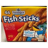 H - Lot of 4 Fisher Boy Fish Sticks 44-Count Boxes
