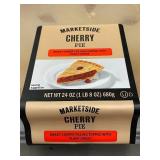 K - 2 MarketSide Cherry Pies 24 oz Each