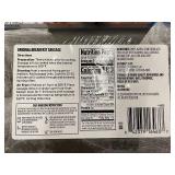 J - Set of 3 Trays Original Breakfast Sausage Links 12oz Each