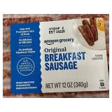 J - Set of 3 Trays Original Breakfast Sausage Links 12oz Each